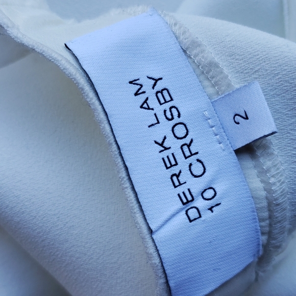 Derek Lam 10 Crosby Boxy Asymmetric Knit Sweatshirt sz 2 Women's Top - Picture 5 of 9